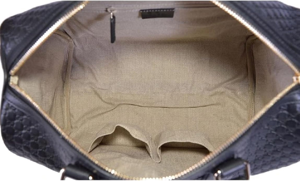 GUCCI MICROGUCCISSIMA LEATHER MEDIUM JOY BOSTON BAG