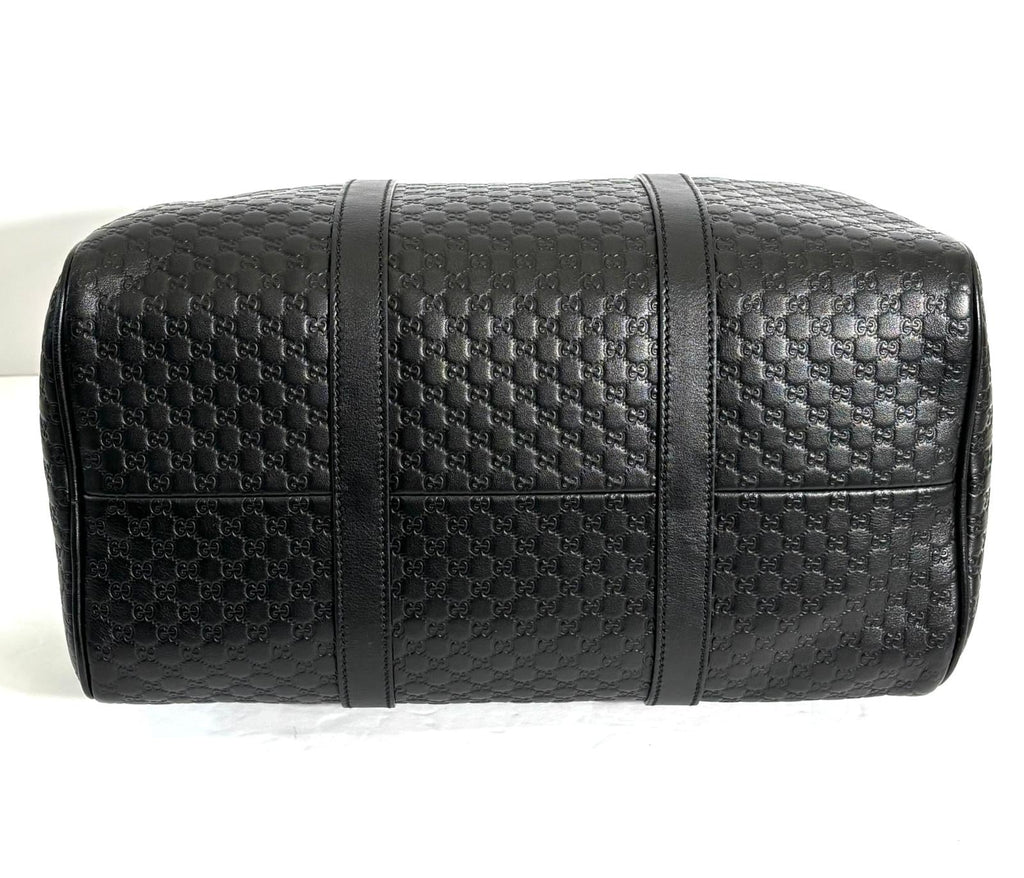 GUCCI MICROGUCCISSIMA LEATHER MEDIUM JOY BOSTON BAG