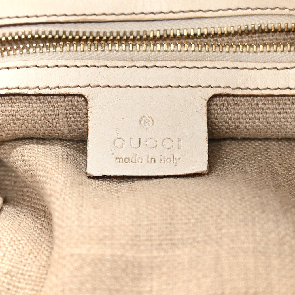 GUCCI GG MONOGRAM LARGE POSITANO TOTE BAG