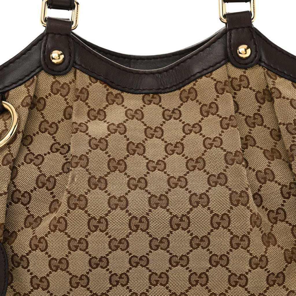 GUCCI GG MONOGRAM LARGE SUKEY TOTE BAG