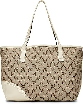 GUCCI MONOGRAM BRITT JACQUARD MEDIUM TOTE BAG