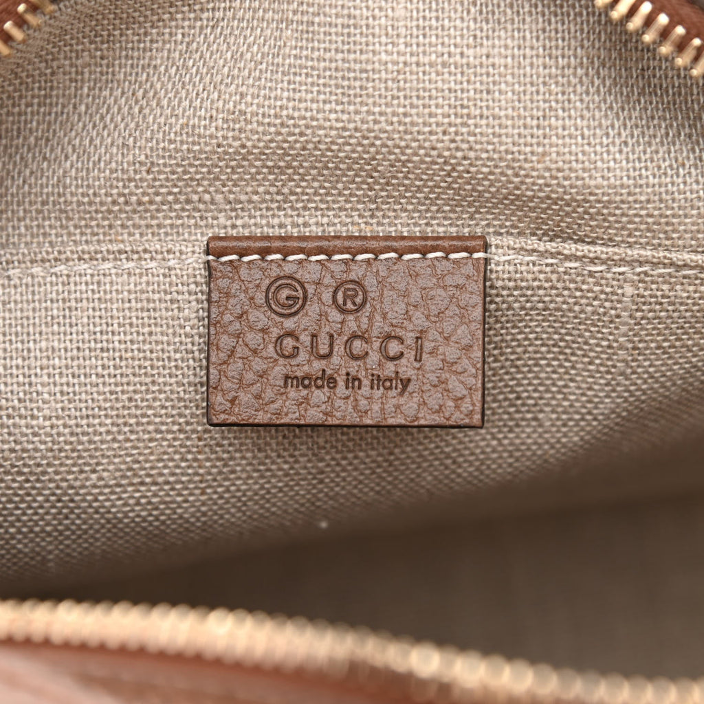 GUCCI MONOGRAM MINI BREE CROSSBODY BAG