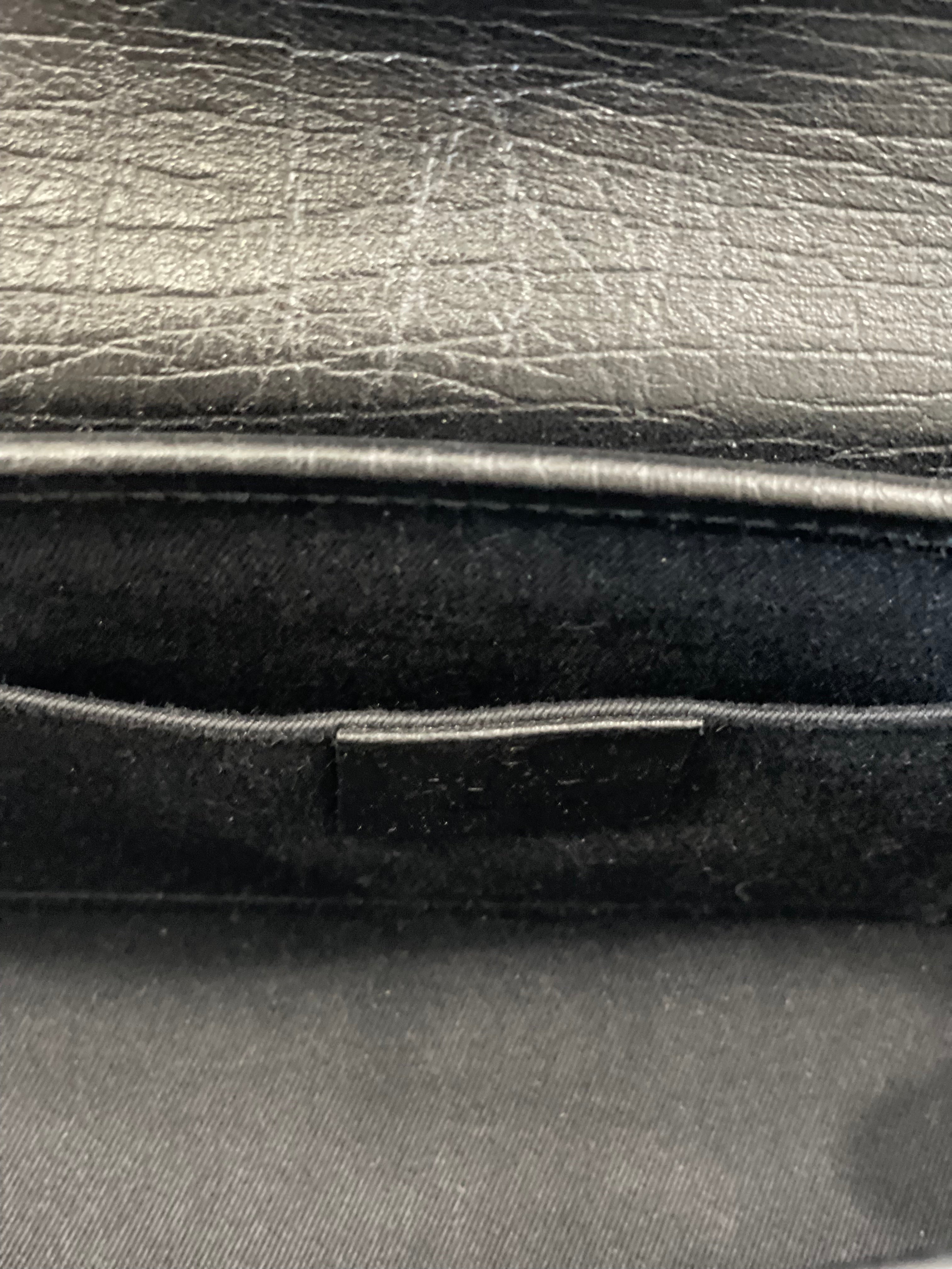 GUCCI MONOGRAM SMALL BAMBOO BULLET BAG