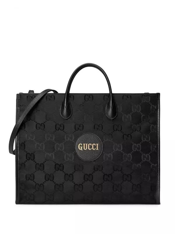 GUCCI MONOGRAM LARGE OFF THE GRID TOTE BAG