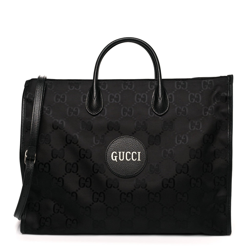 GUCCI MONOGRAM LARGE OFF THE GRID TOTE BAG