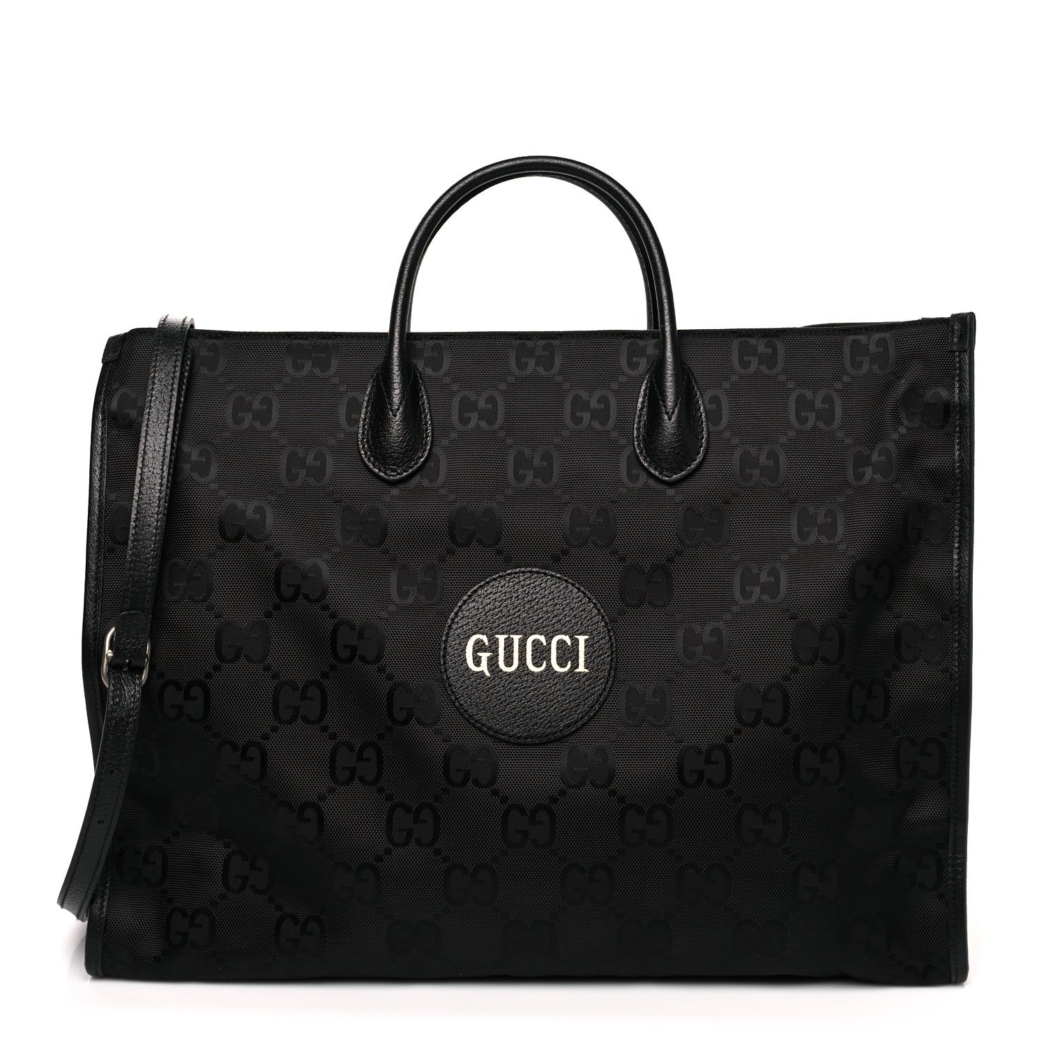 GUCCI MONOGRAM LARGE OFF THE GRID TOTE BAG