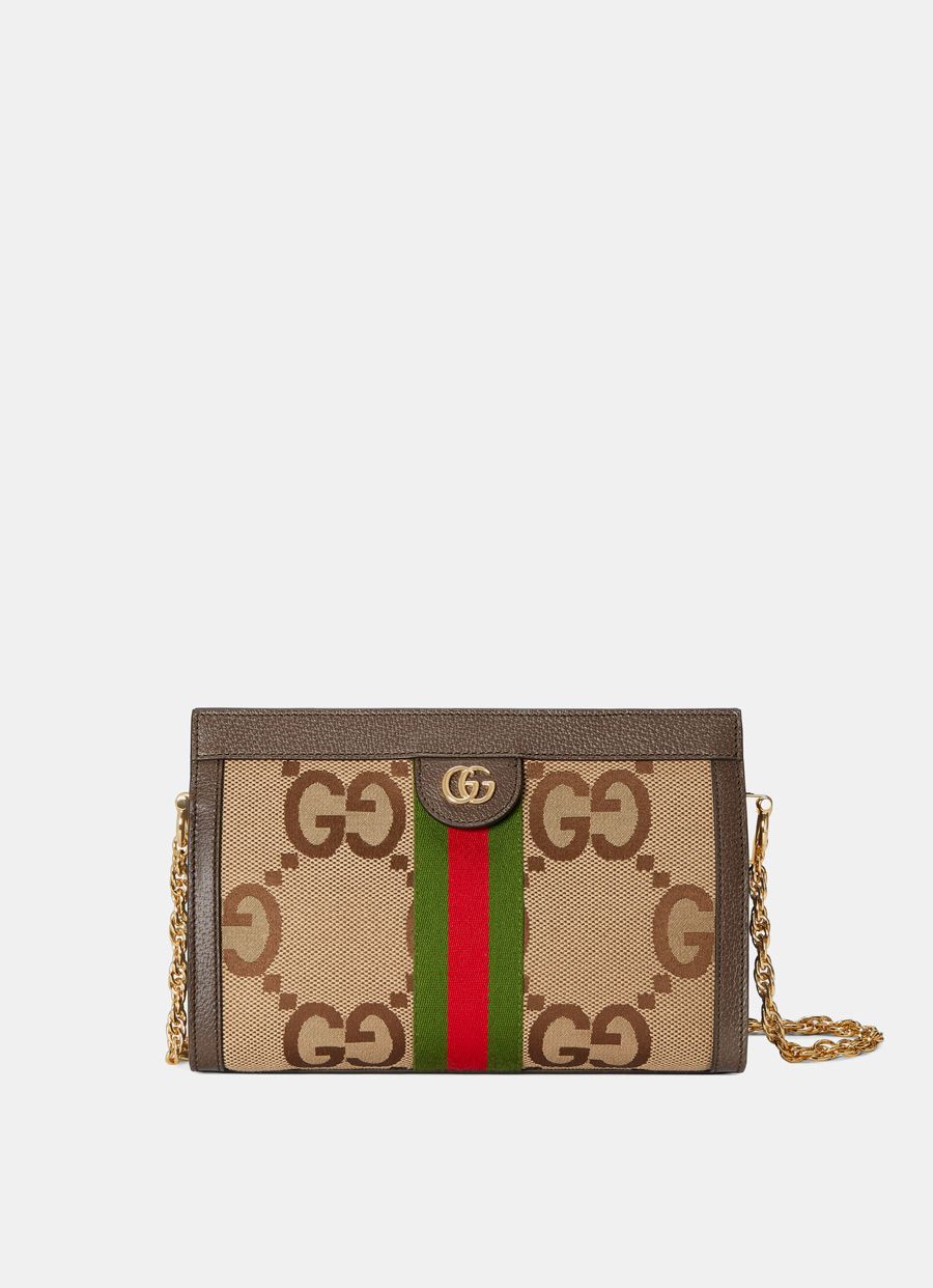 GUCCI OPHIDIA JUMBO GG SHOULDER BAG