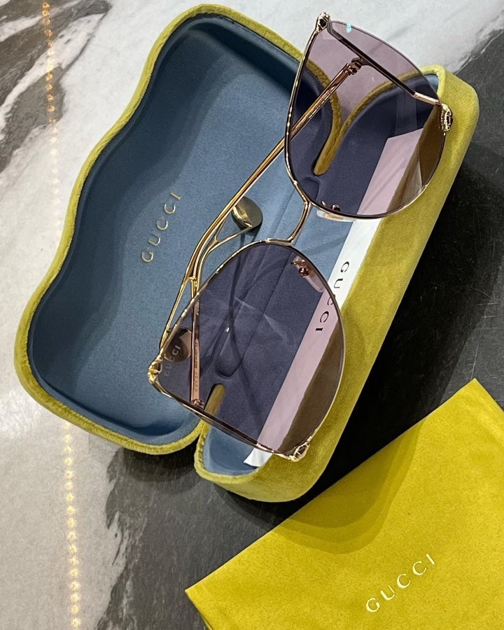 GUCCI OVERSIZED GG0252S SUNGLASSES