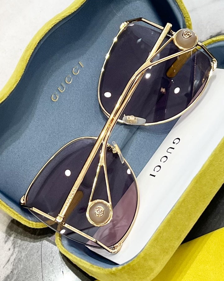 GUCCI OVERSIZED GG0252S SUNGLASSES