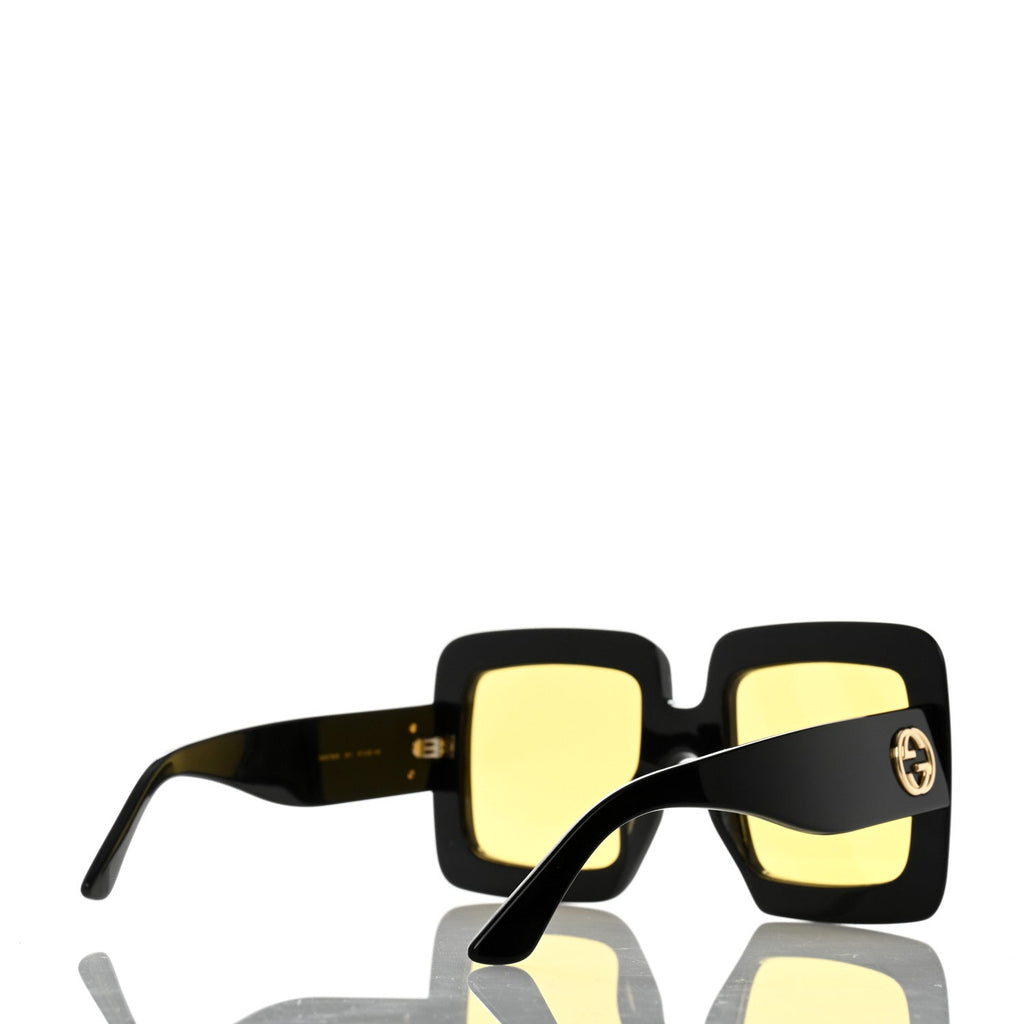 GUCCI OVERSIZED SQUARE SUNGLASSES