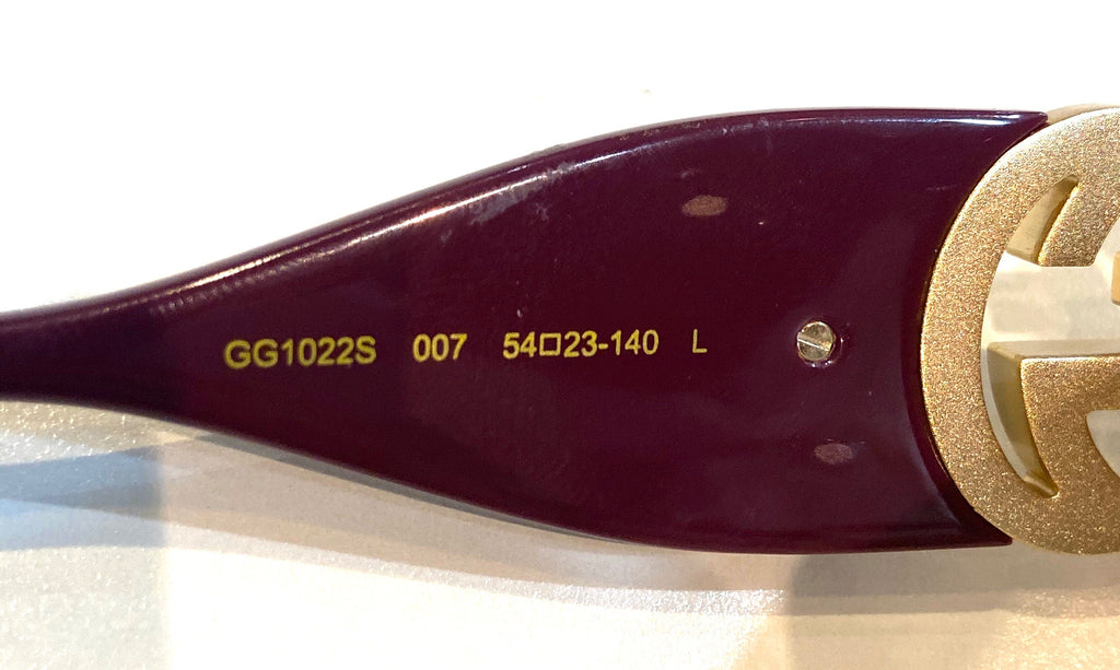 GUCCI GG OVERSIZED SQUARE SUNGLASSES