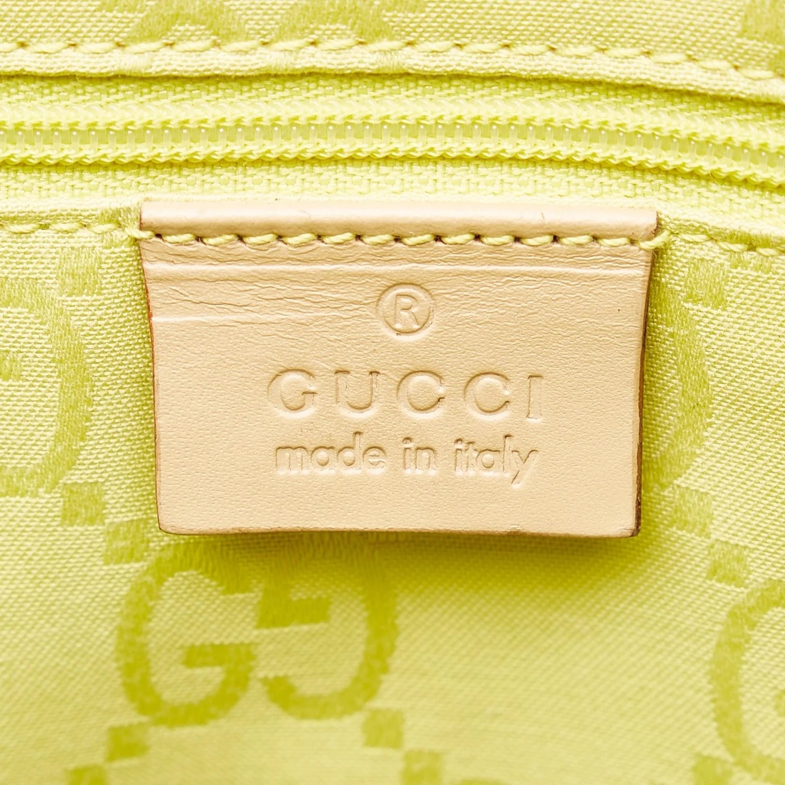 GUCCI PISTON LOCK JACKIE VINTAGE CALFSKIN TOTE BAG