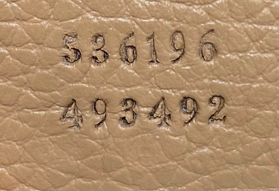 GUCCI PEBBLED CALFSKIN LEATHER MEDIUM SOHO CHAIN BAG