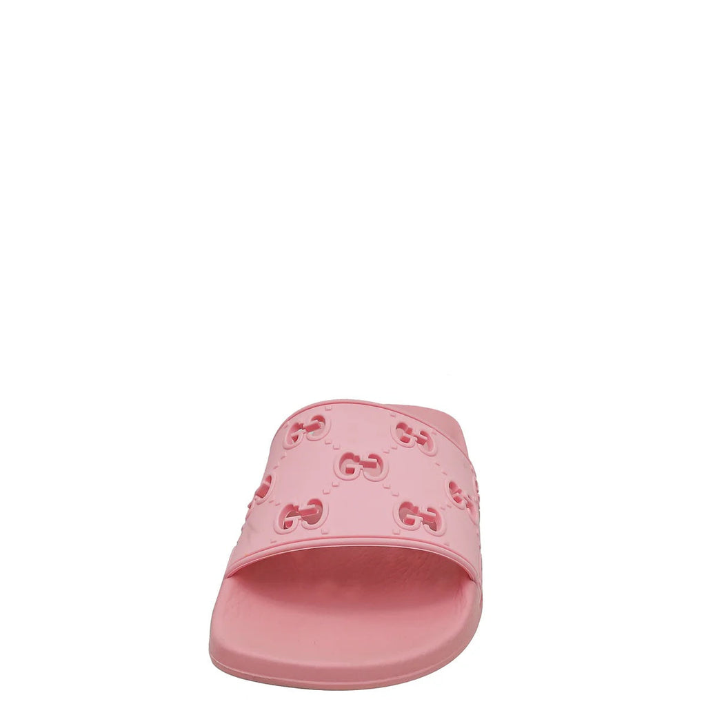 GUCCI PURSUIT GG LOGO POOL SLIDES