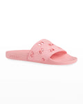 GUCCI PURSUIT GG LOGO POOL SLIDES