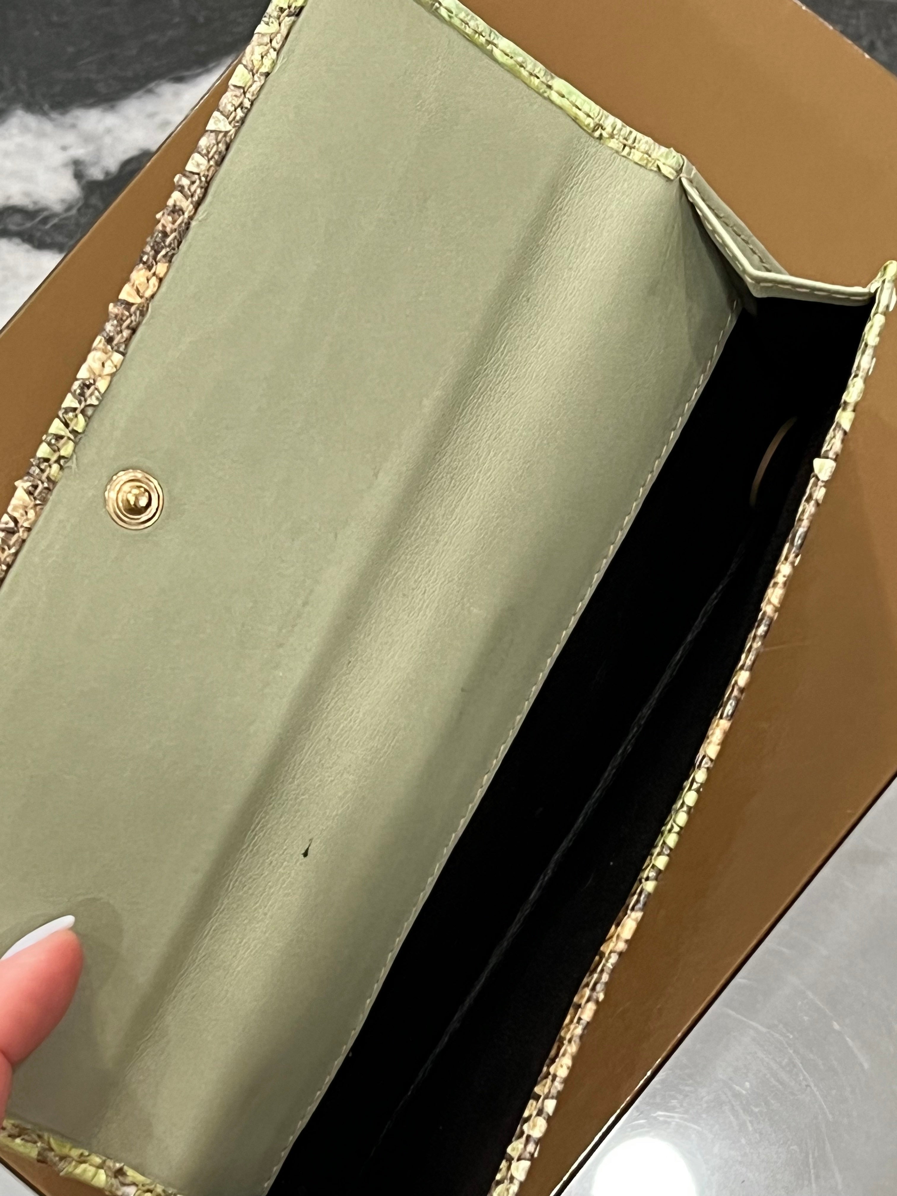 GUCCI PYTHON CONTINENTAL WALLET