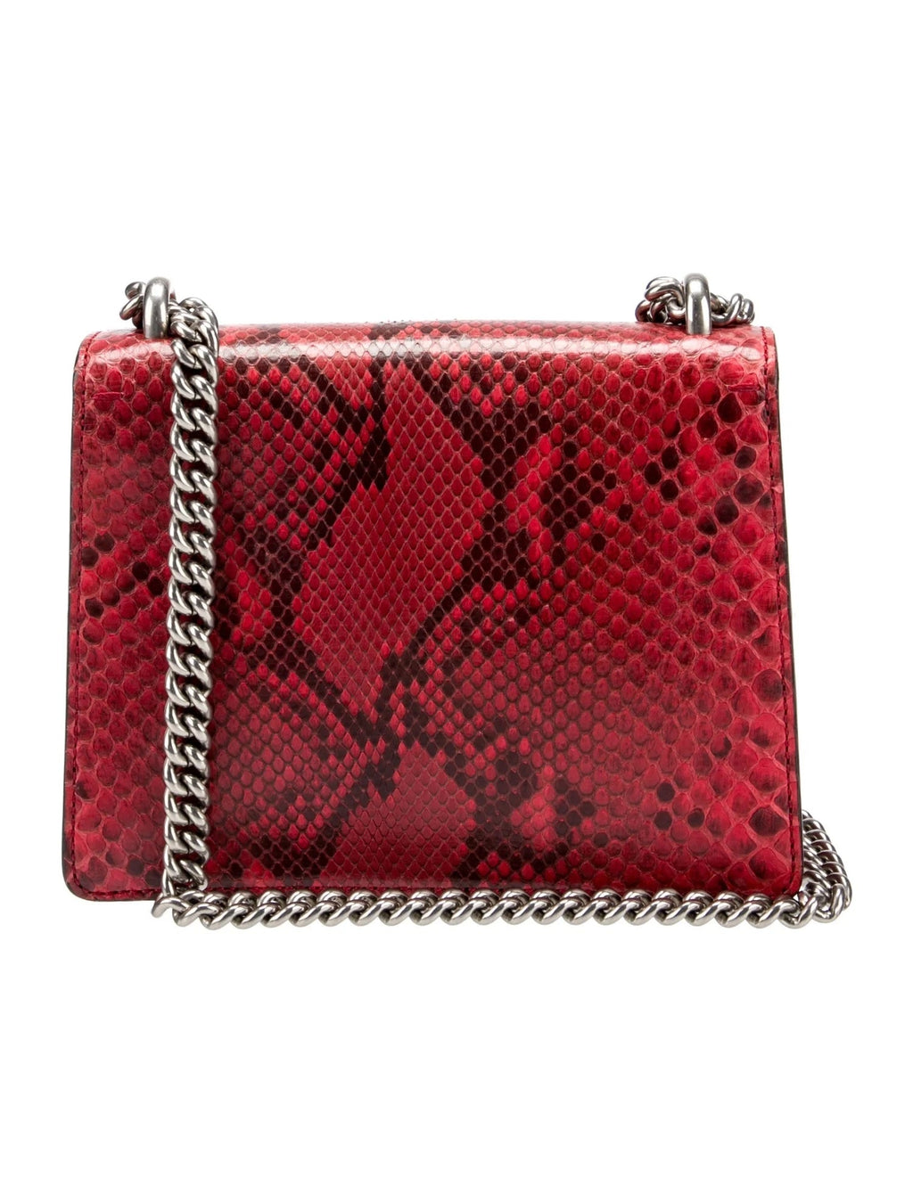 GUCCI PYTHON LEATHER MINI DIONYSUS SHOULDER BAG