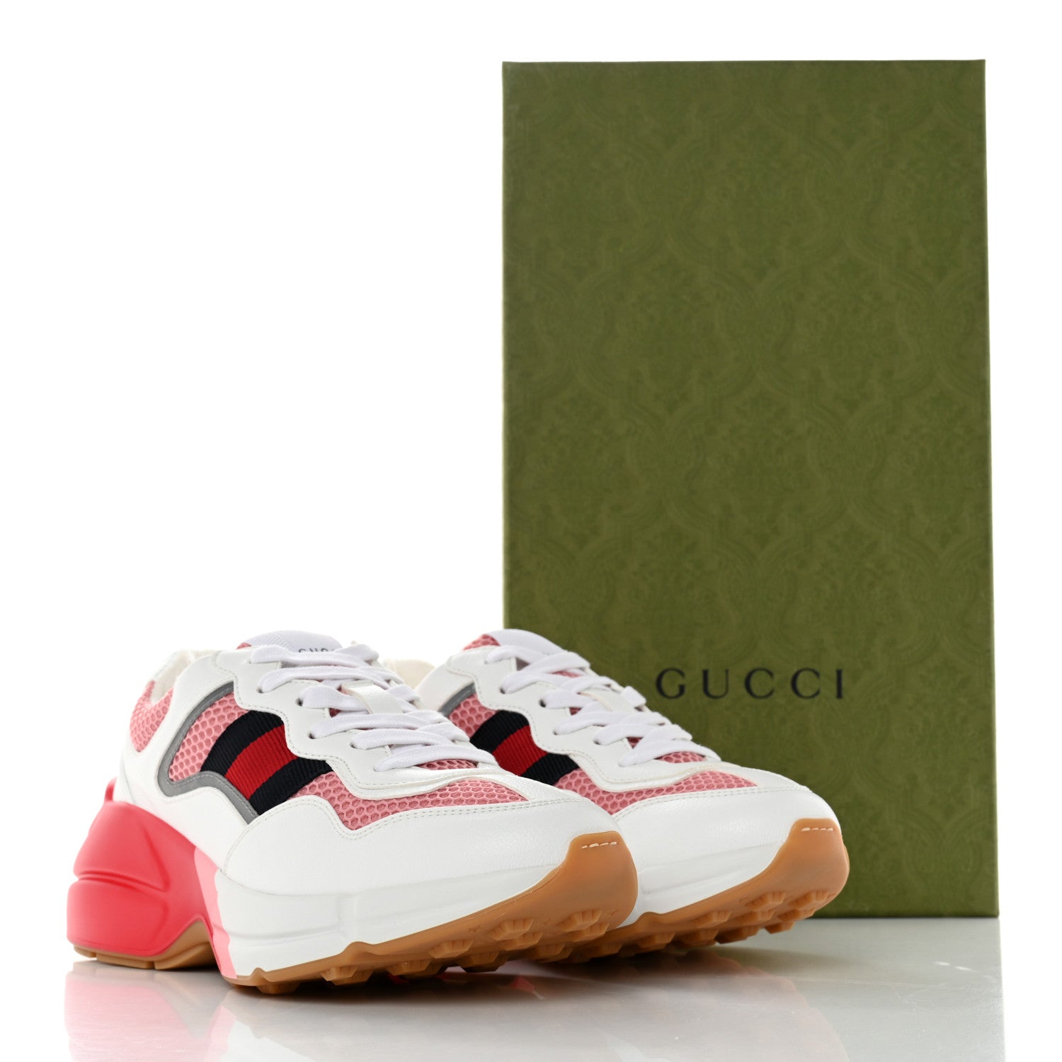 GUCCI RHYTON REFLECTIVE SNEAKERS