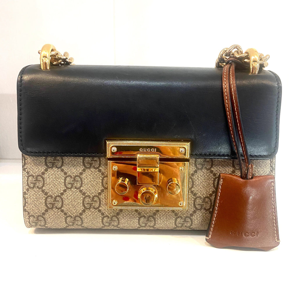 GUCCI PADLOCK SMALL GG SHOULDER BAG