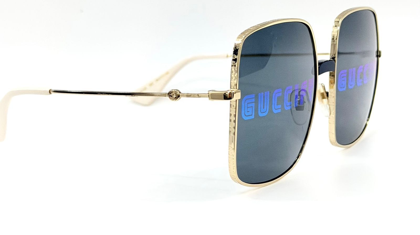 GUCCI SQUARE OVERSIZED GUCCIFY GG044 SUNGLASSES