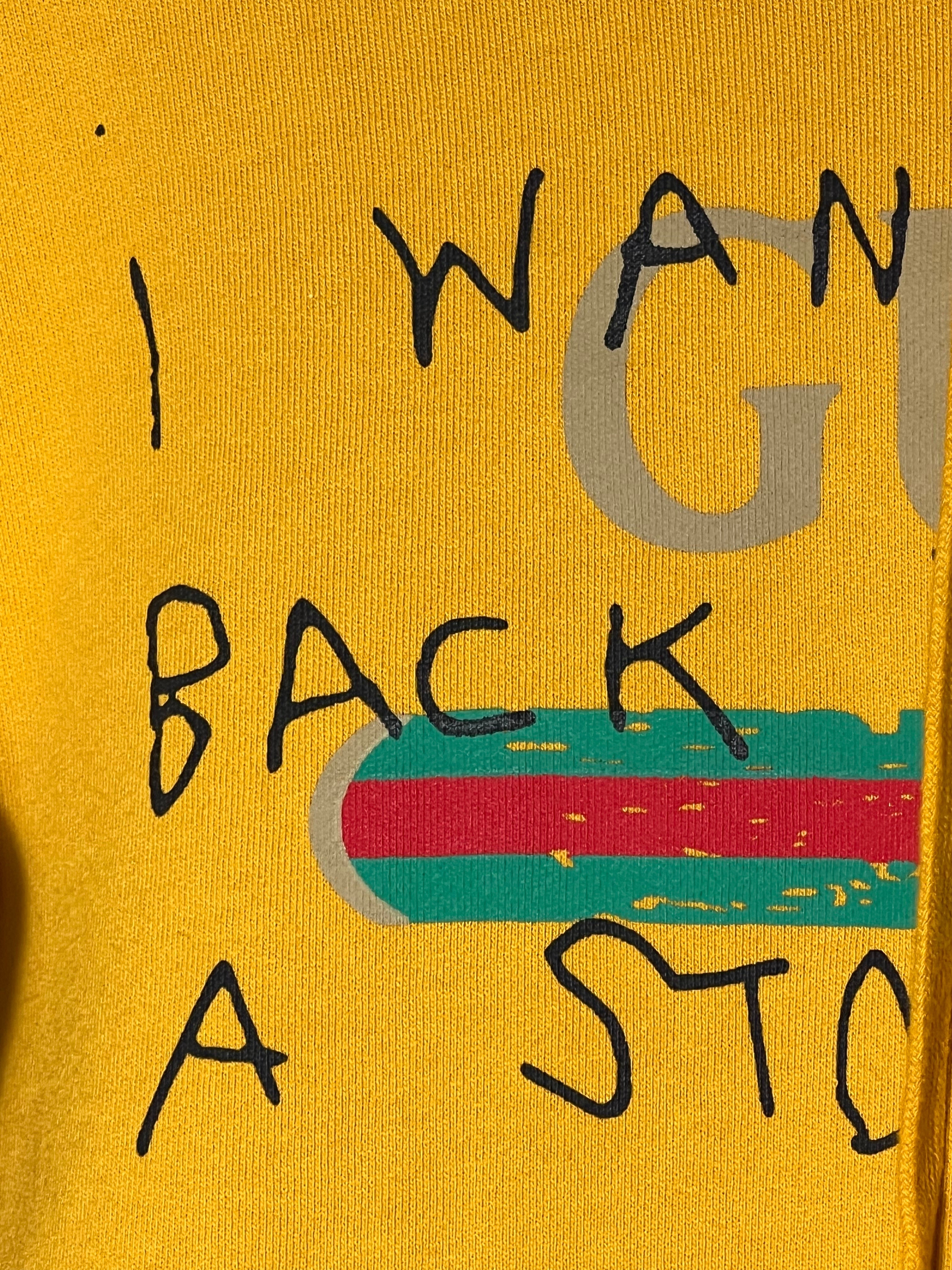 GUCCI GG STORY HOODED SWEATSHIRT