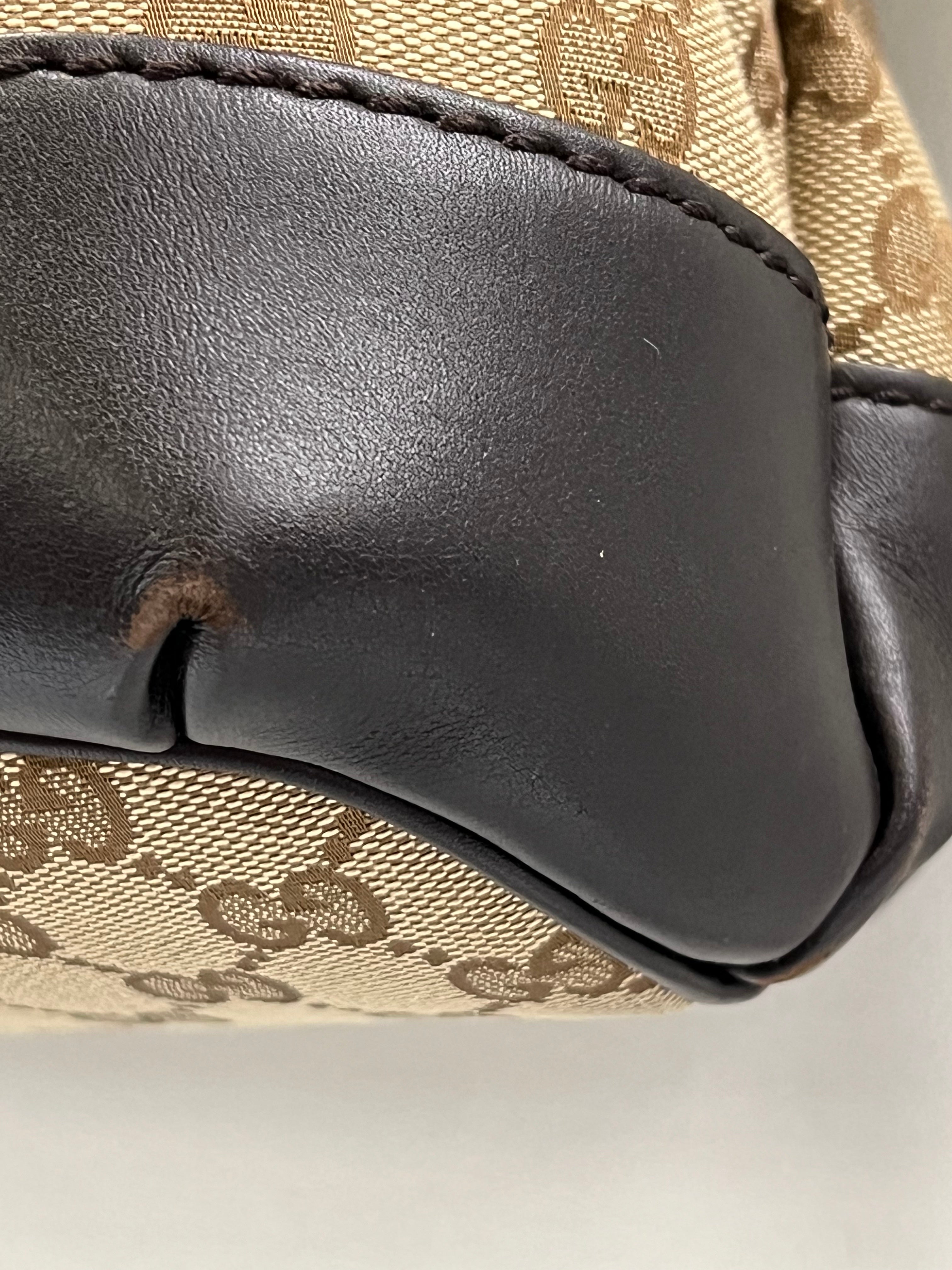 GUCCI SUKEY ORIGINAL GG TOP HANDLE BAG