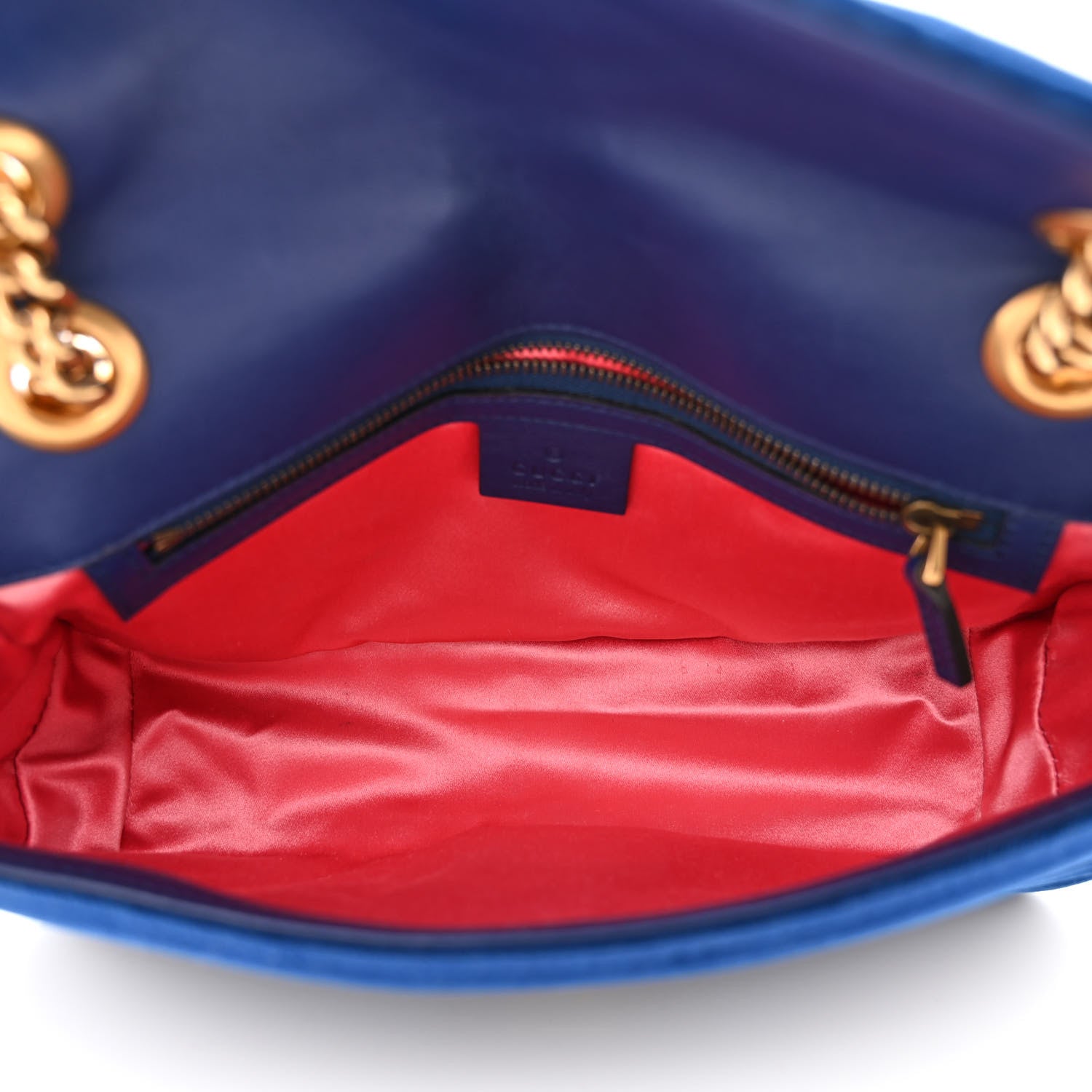 GUCCI GG MARMONT SMALL MATELASSE VELVET CROSSBODY BAG