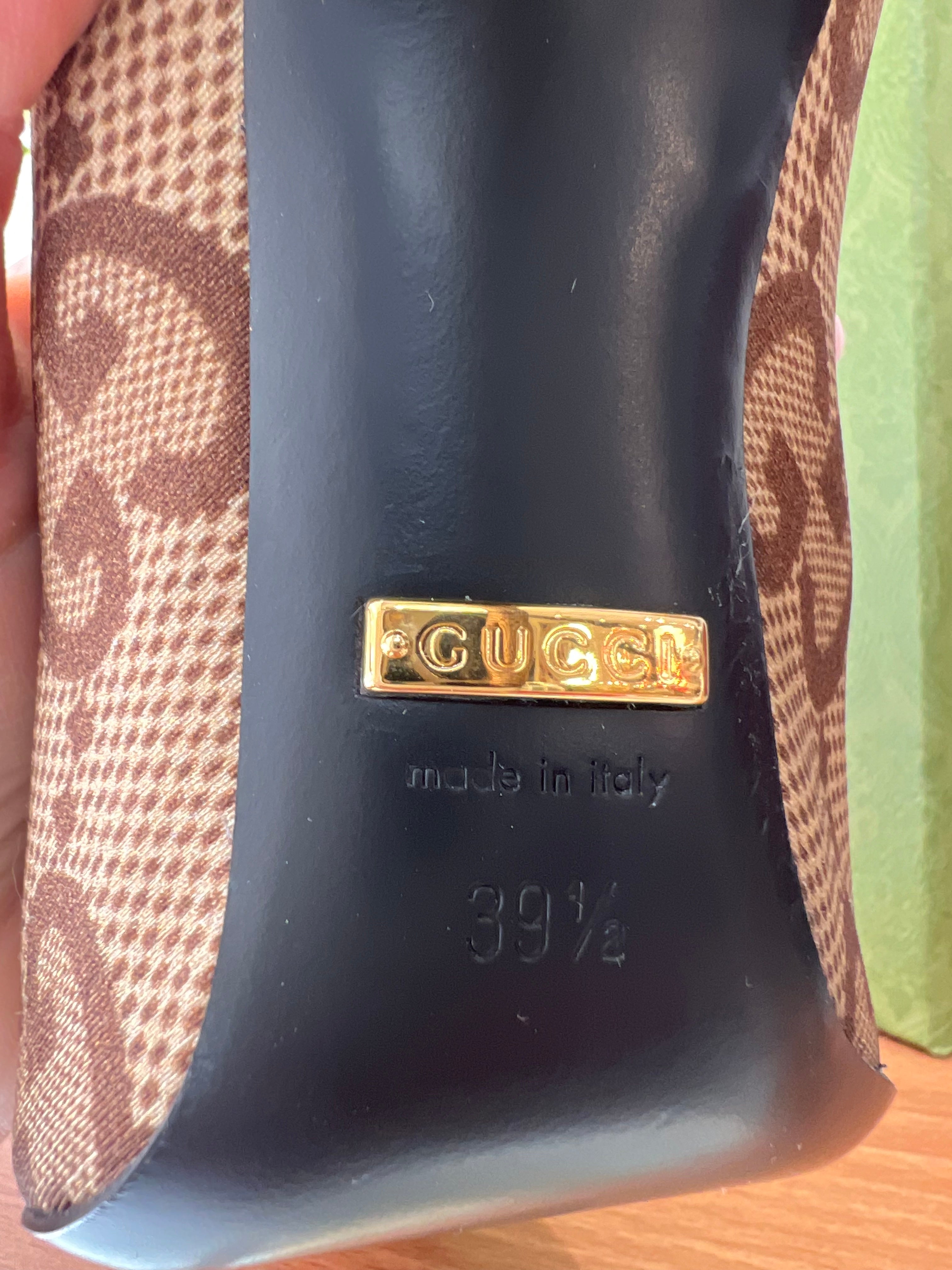 GUCCI GG THE HACKER PROJECT KNIFE KNEE HIGH BOOTS