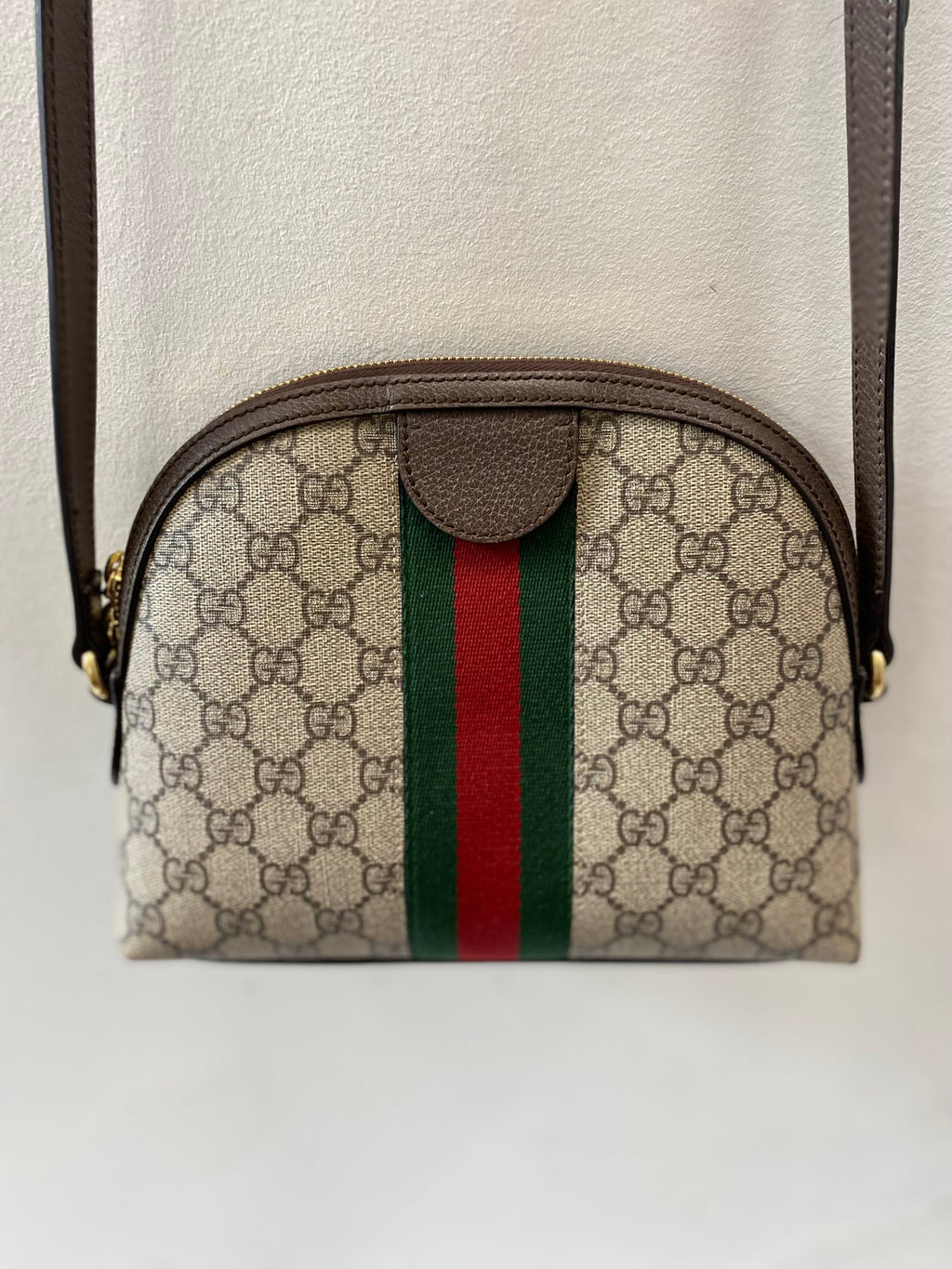 GUCCI SMALL OPHIDIA GG SHOULDER BAG
