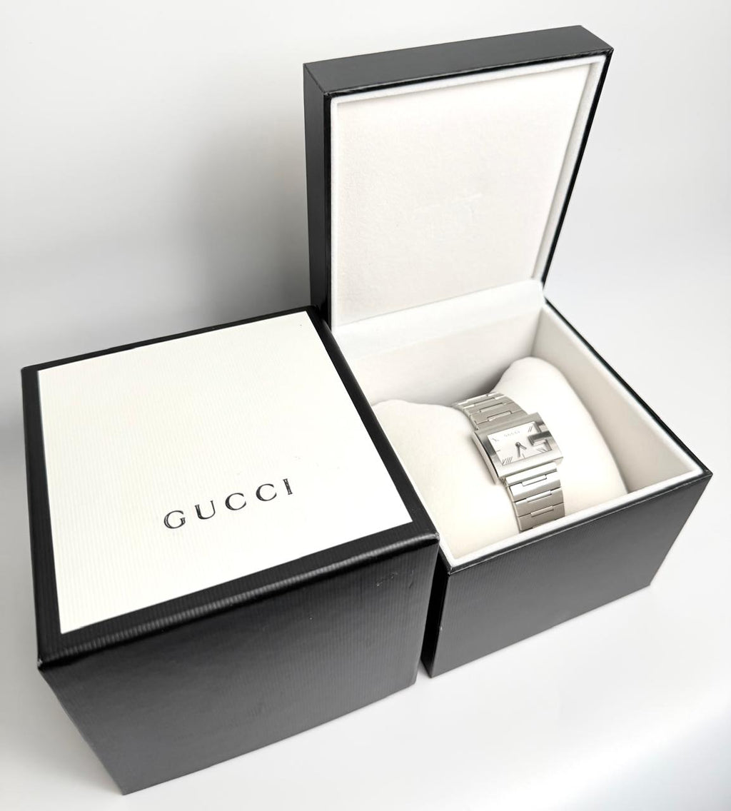 GUCCI G YA100506 SERIES STAINLESS STEEL WATCH