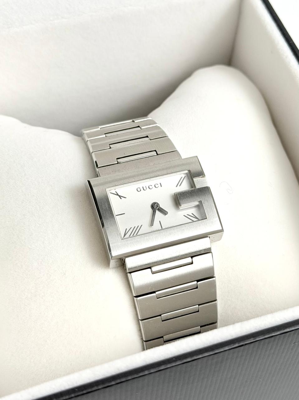 GUCCI G YA100506 SERIES STAINLESS STEEL WATCH