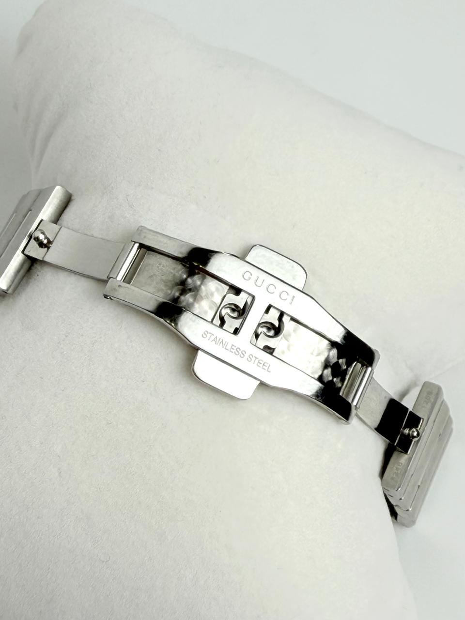 GUCCI G YA100506 SERIES STAINLESS STEEL WATCH