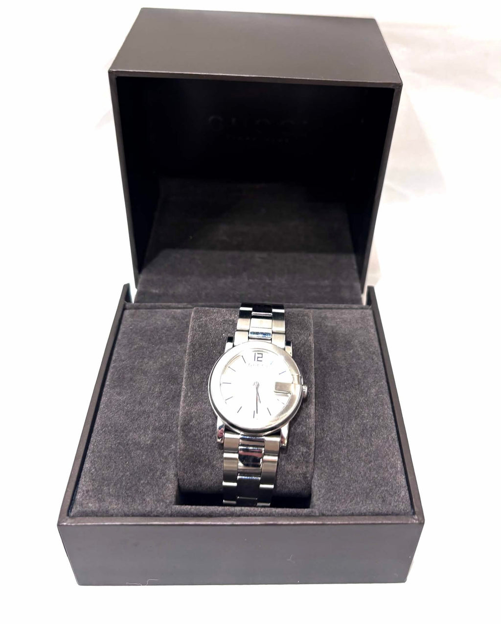 GUCCI 101 SERIES COLLECTION STAINLESS STEEL WATCH
