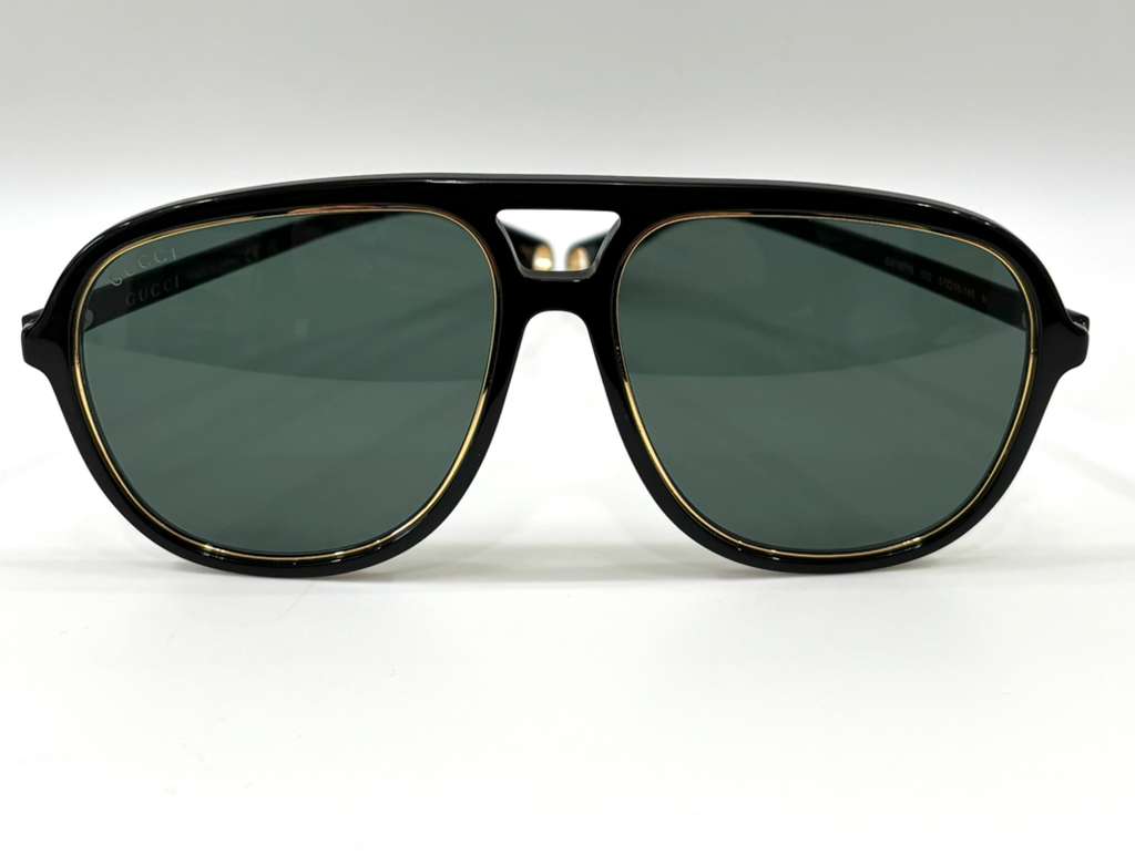 GUCCI 57MM AVIATOR SUNGLASSES