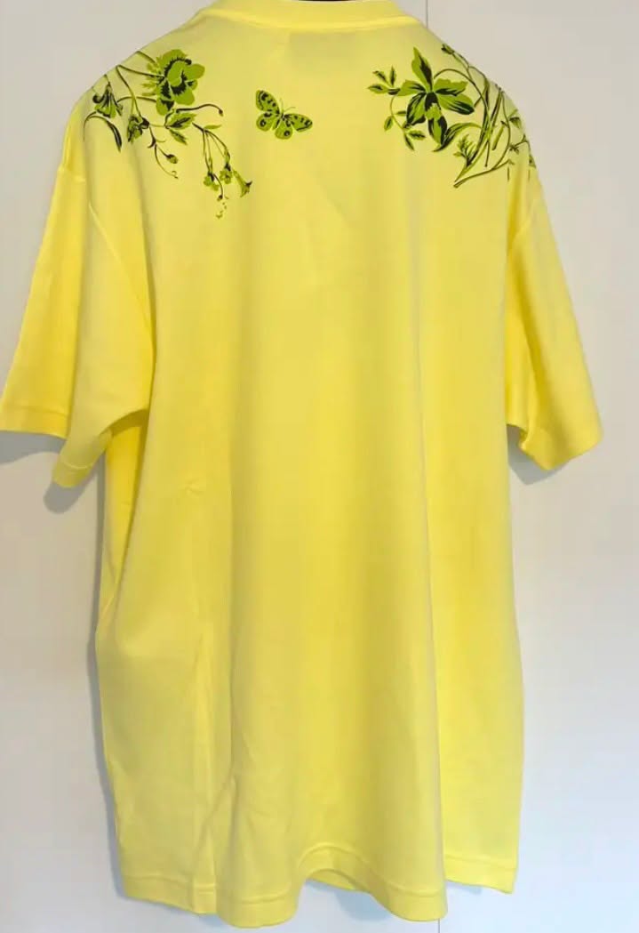 GUCCI FLORAL PRINT COTTON JERSEY T-SHIRT