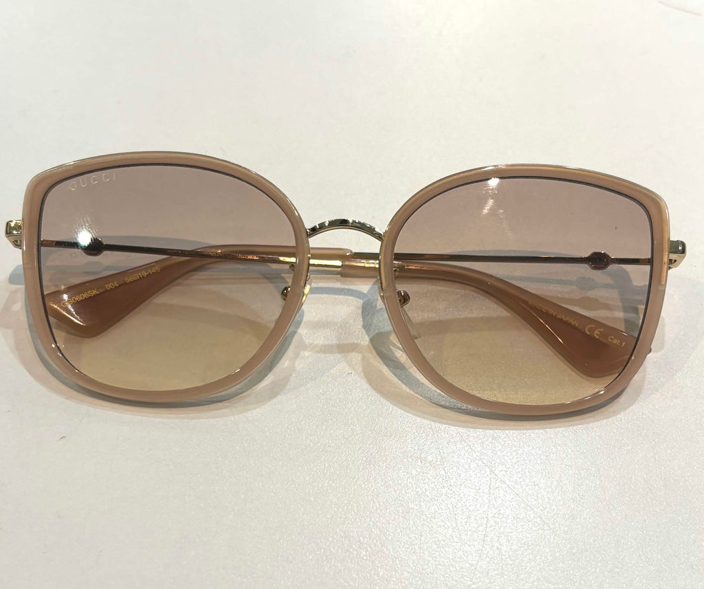 GUCCI GG0606SK-004 SQUARE RECTANGLE SUNGLASSES