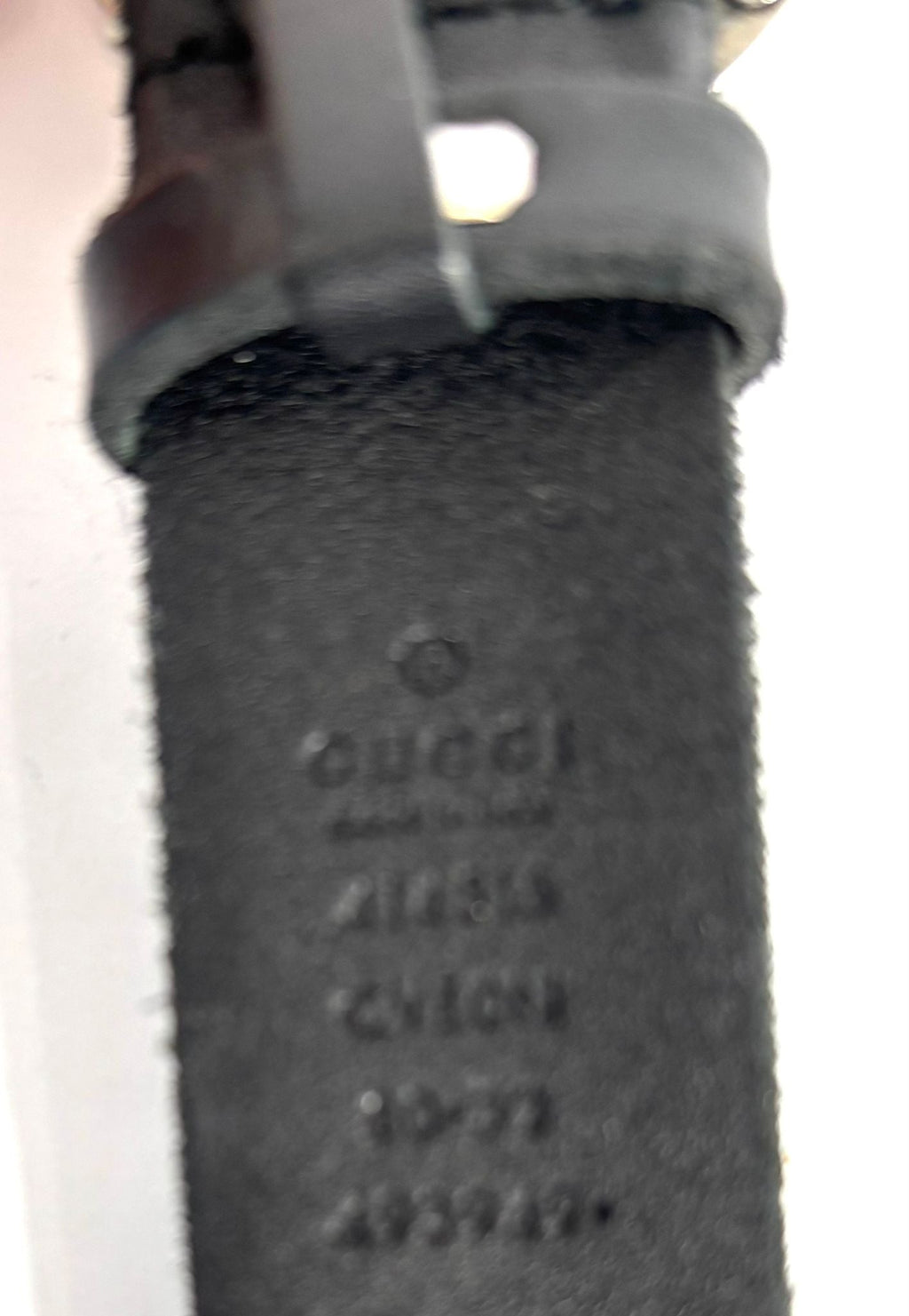 GUCCI GG MARMONT CALFSKIN LEATHER BELT