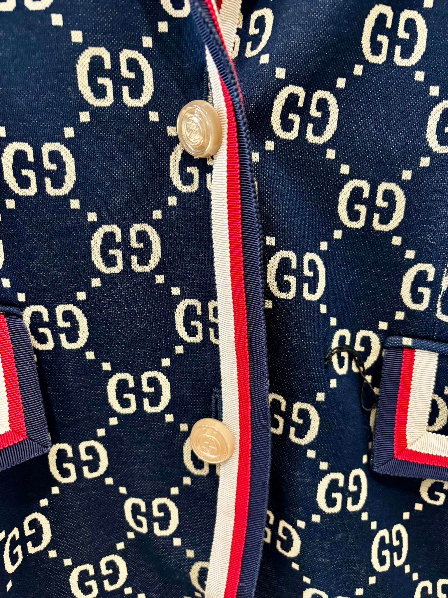 GUCCI GG SUPREME JACQUARD BLAZER