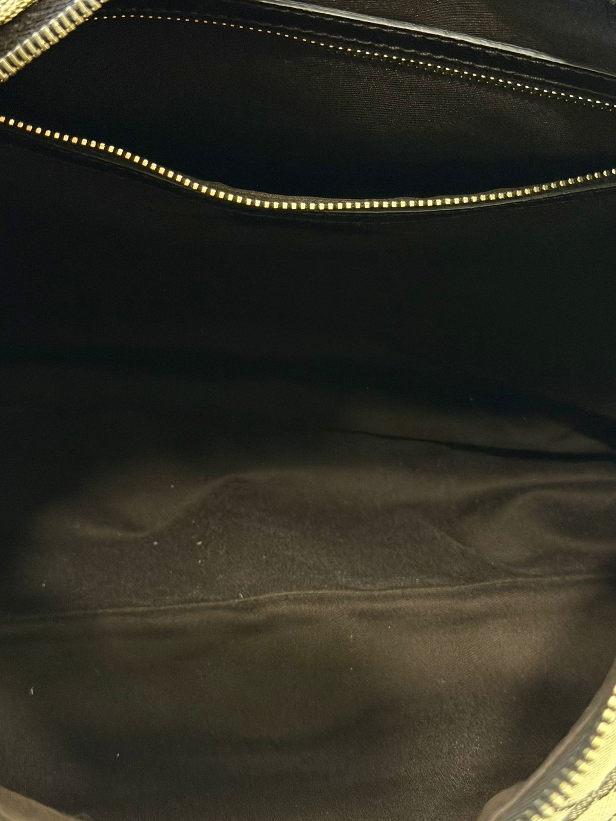 GUCCI GG MONOGRAM CANVAS MEDIUM HORSEBIT HOBO BAG