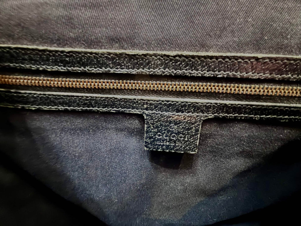 GUCCI GG CANVAS NAILHEAD TOTE BAG