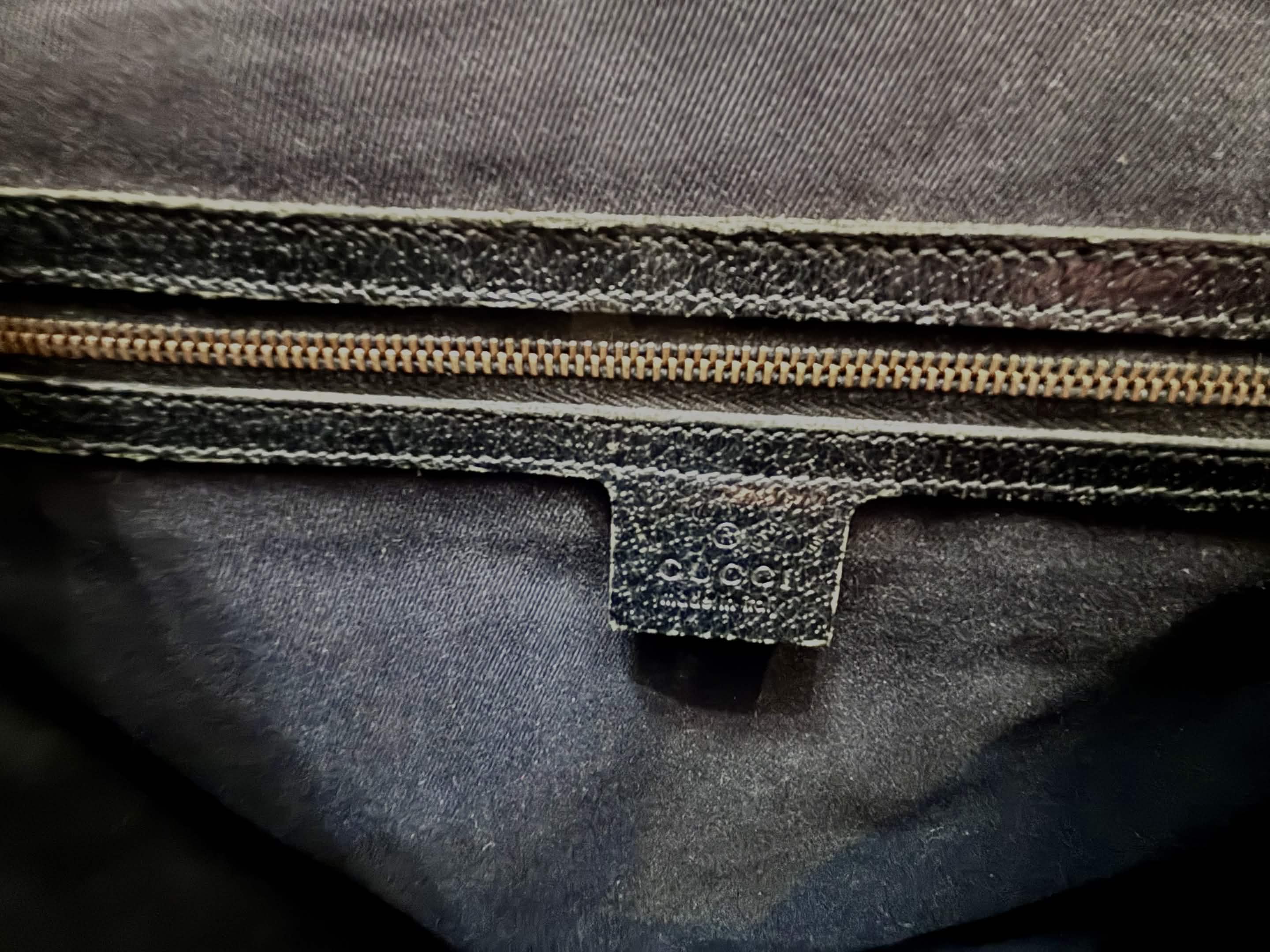 GUCCI GG CANVAS NAILHEAD TOTE BAG