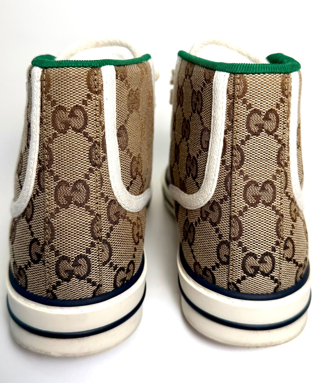 GUCCI GG CANVAS TENNIS 1977 HIGH-TOP SNEAKERS