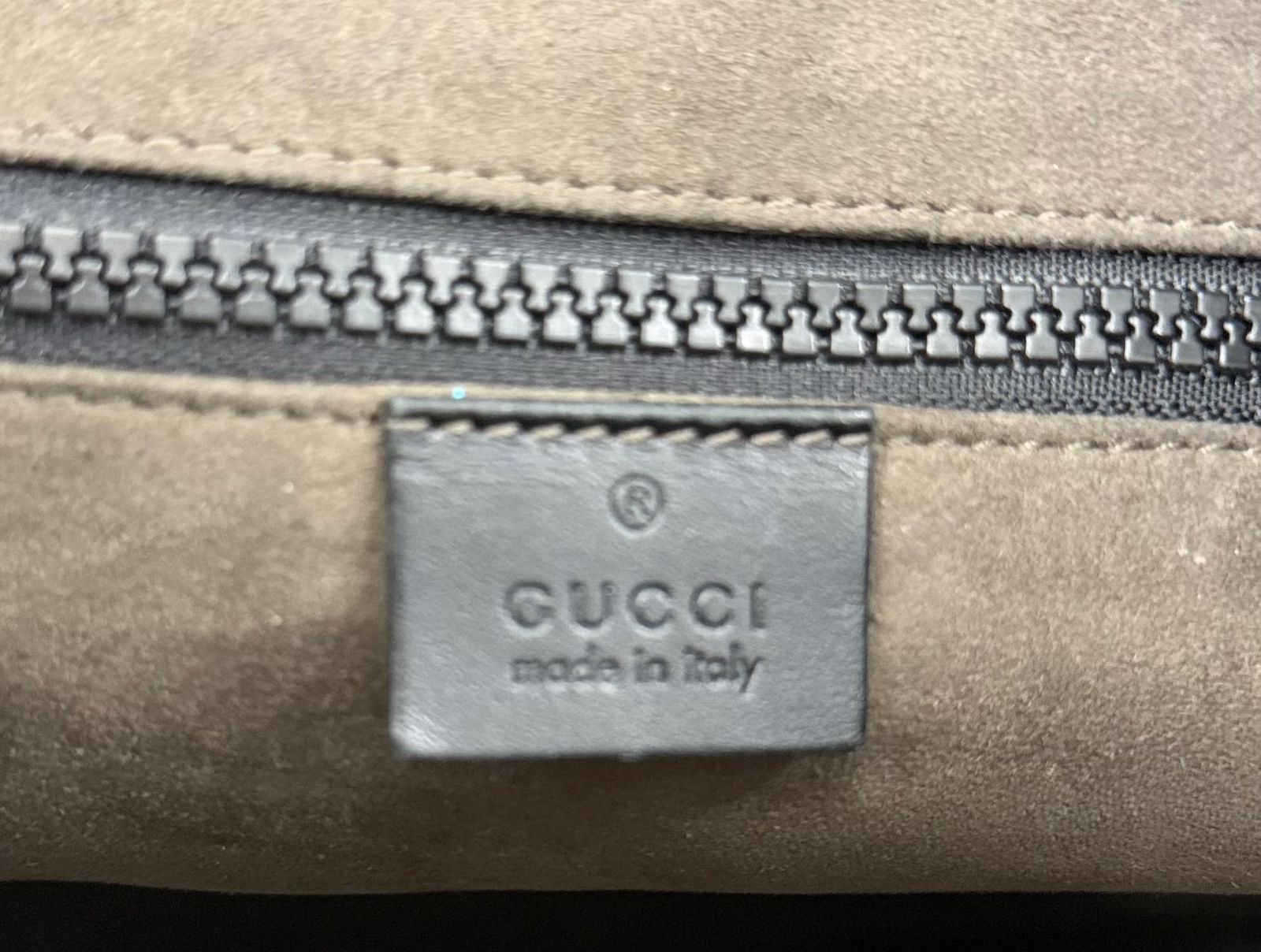 GUCCI GG SUPREME COATED CANVAS FLAT MESSENGER BAG