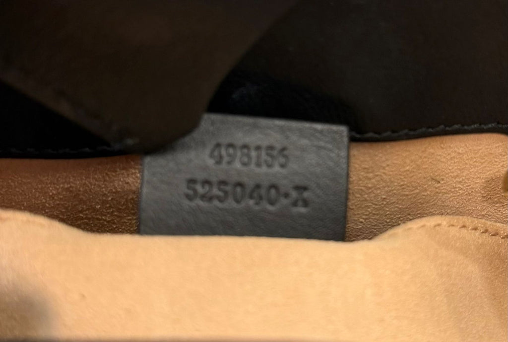 GUCCI GG SUPREME MONOGRAM BEES SMALL PADLOCK TOTE BAG