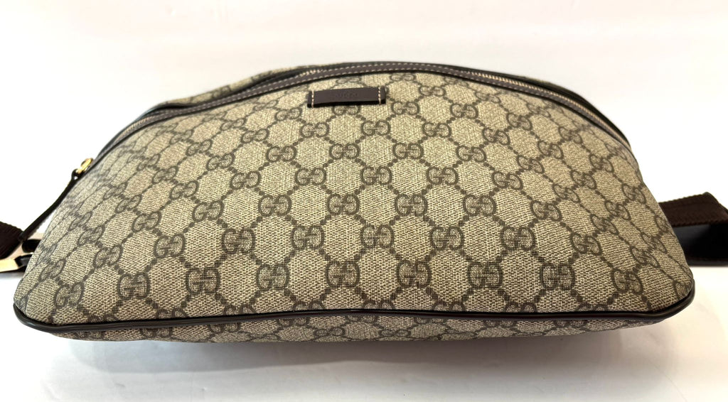 GUCCI GG SUPREME MONOGRAM LARGE BELT BAG