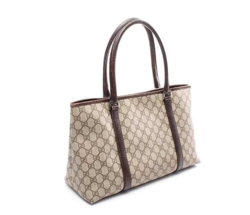 GUCCI GG SUPREME MONOGRAM JOY TOTE BAG