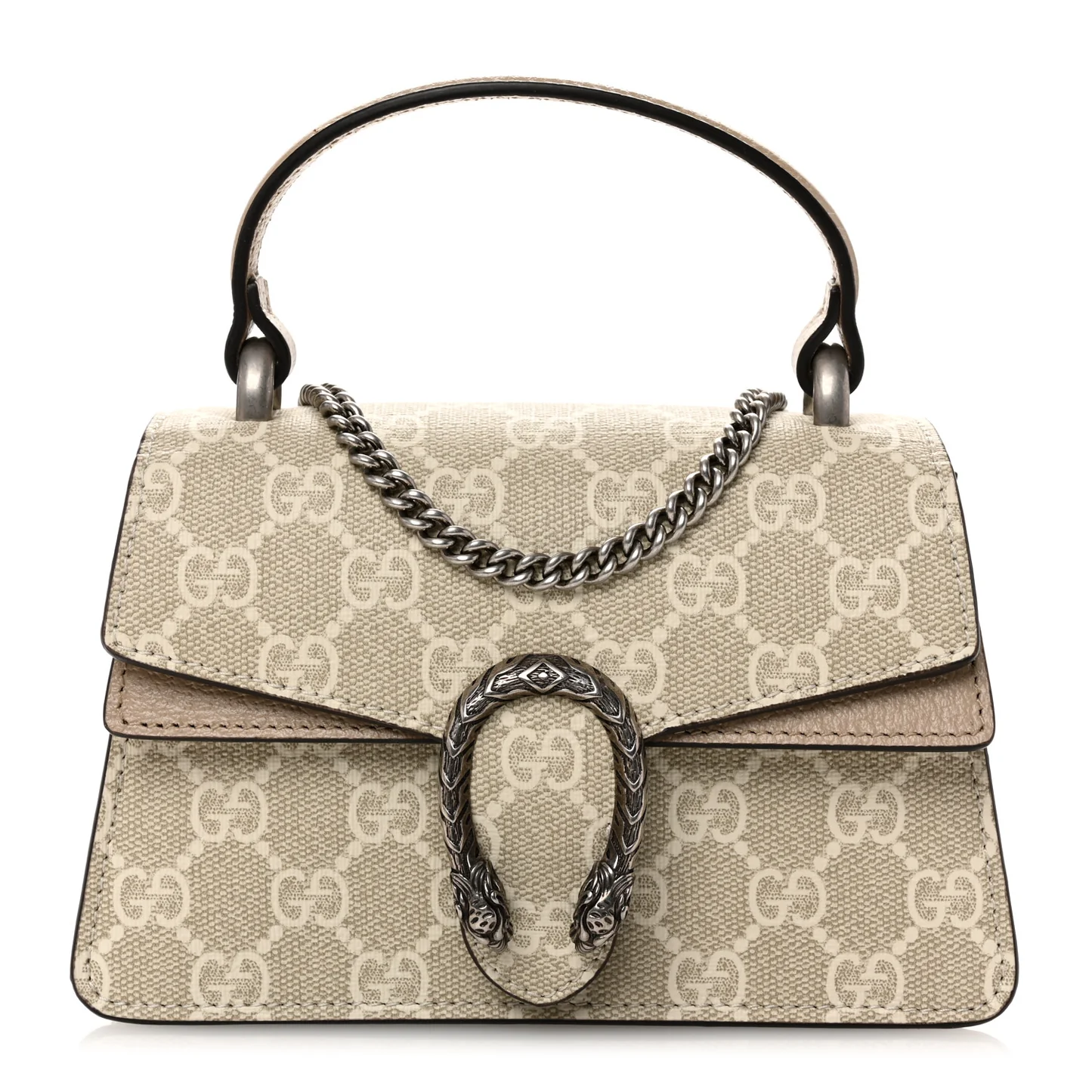 GUCCI GG SUPREME MONOGRAM MINI DIONYSUS TOP HANDLE BAG