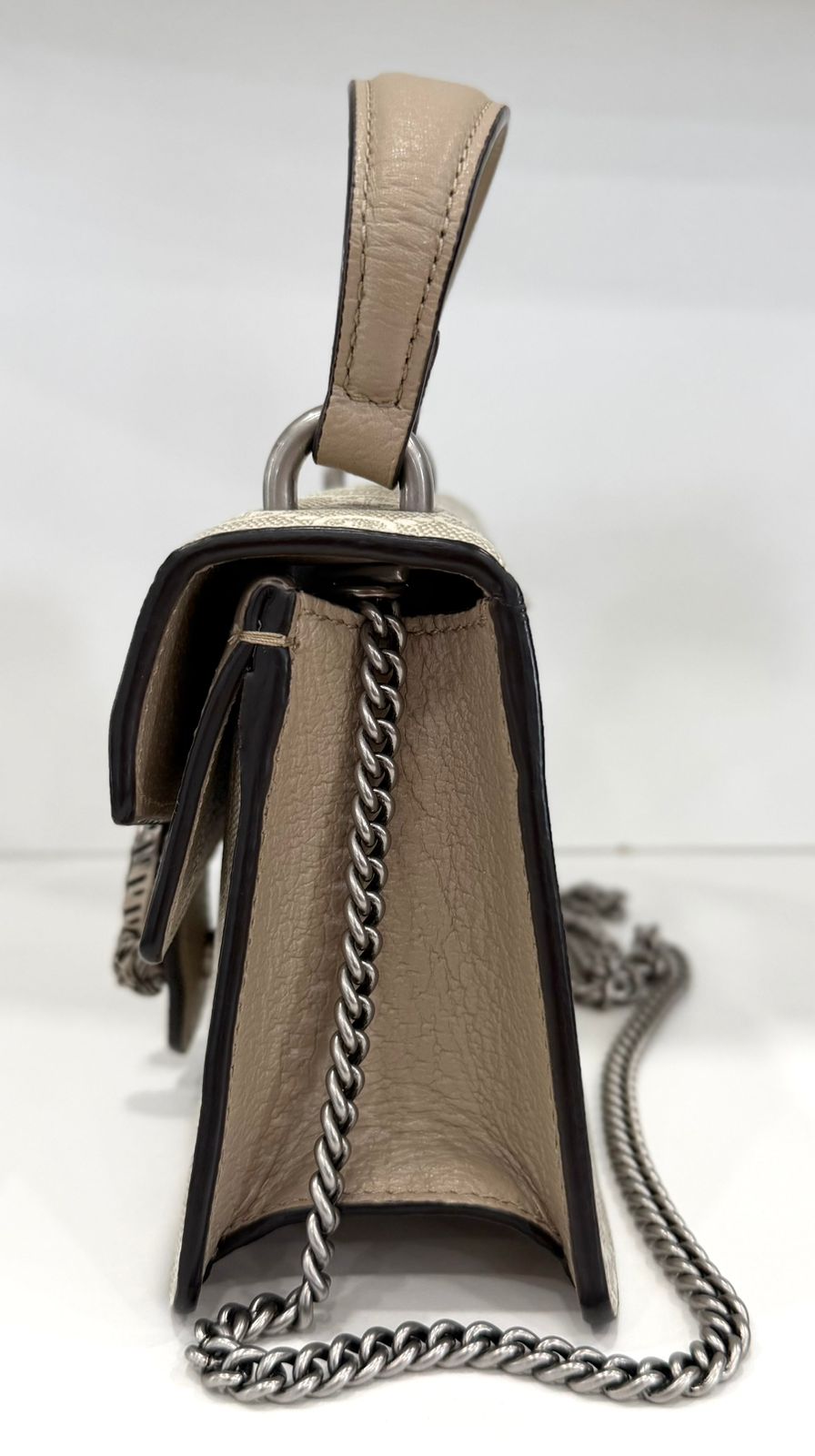 GUCCI GG SUPREME MONOGRAM MINI DIONYSUS TOP HANDLE BAG