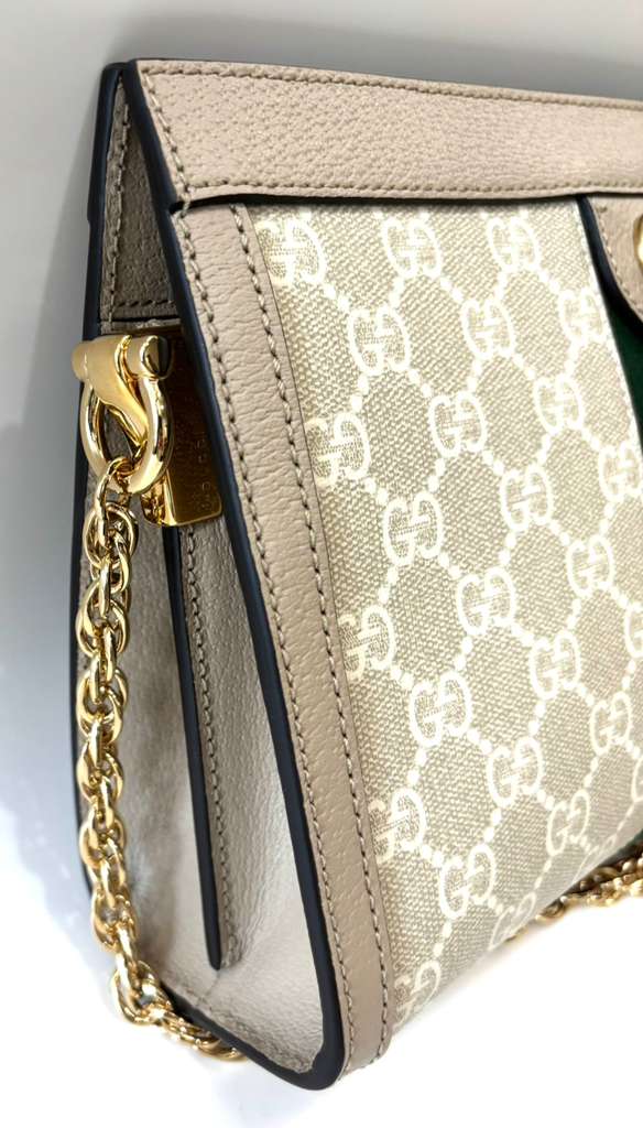 GUCCI GG SUPREME MONOGRAM OPHIDIA SHOULDER BAG