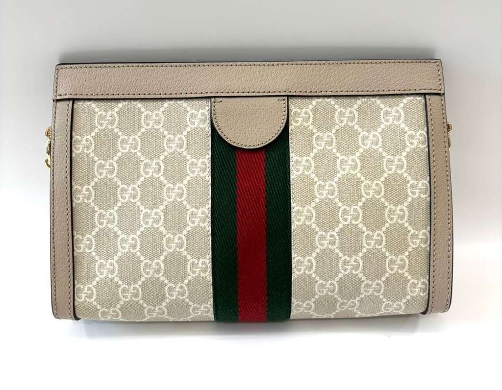 GUCCI GG SUPREME MONOGRAM OPHIDIA SHOULDER BAG